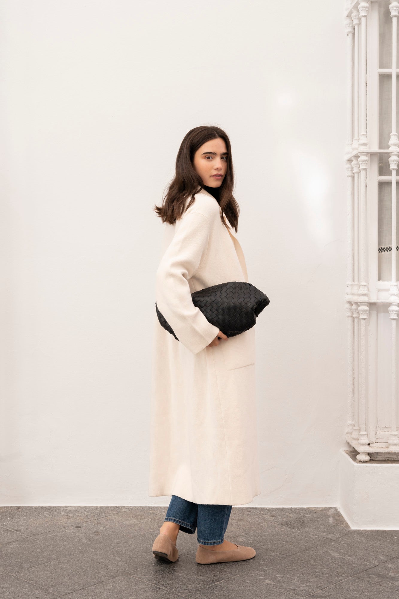 Erika Oversized Knitted Coat